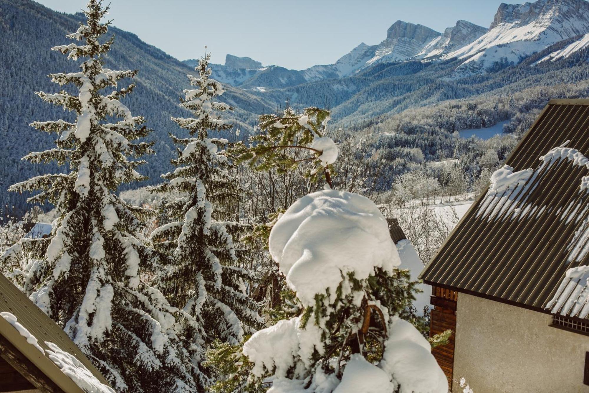Eterpa Les Chalets De Pre Clos En Vercors Saint-Andéol Dış mekan fotoğraf