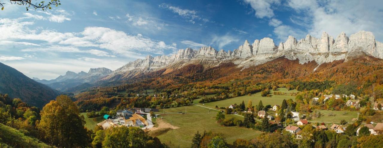 Eterpa Les Chalets De Pre Clos En Vercors Saint-Andéol Dış mekan fotoğraf